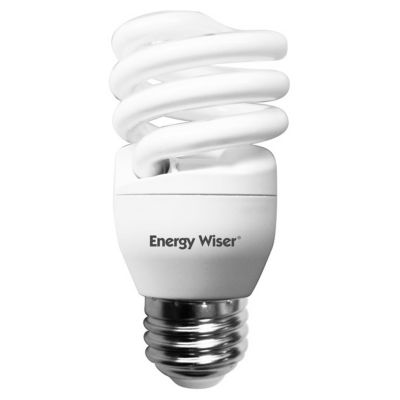 23W 120V T2 E26 Mini Spiral CFL Bulb by SATCO Lighting - Starlight Lighting USA and Canada